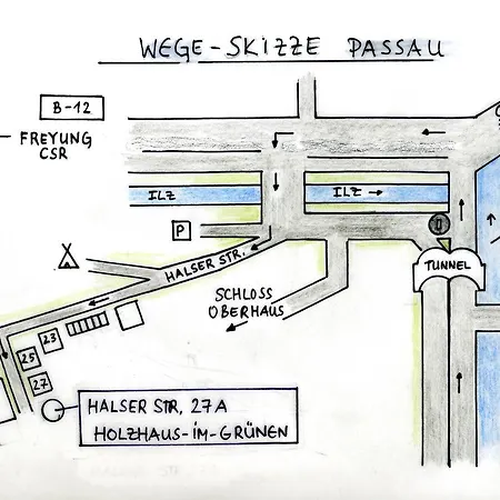 Gaestezimmer Im Holzhaus Im Gruenem 3* Passau